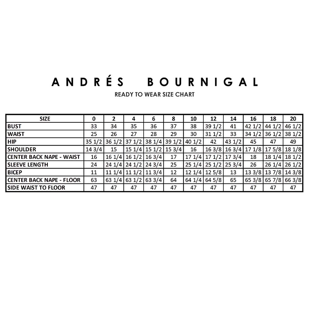 EMBROIDERED TULLE EVENING GOWN LONG